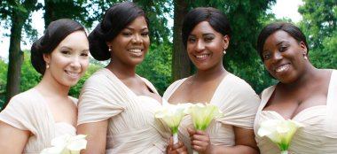 Bridesmaids Allison And Naomi Lesbian Wedding Copyright Hazel Buckley Photography Via The Gay Wedding Guide 3 5 380X174