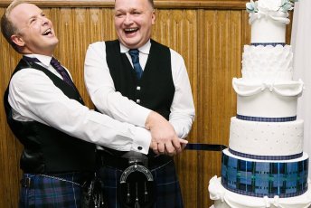 Cake Mark Geoff Gay Wedding Photography Paola De Paola Via Gay Wedding Guide 2 5 344X230
