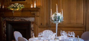 Candelabra At The Grand Hotel Spa York Wedding Venue Via Gay Wedding Guide 9 380X174