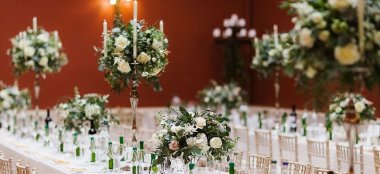 Candleabras At Hampton Court House Country House Wedding Venue Surrey Gay Wedding Guide 9 380X174