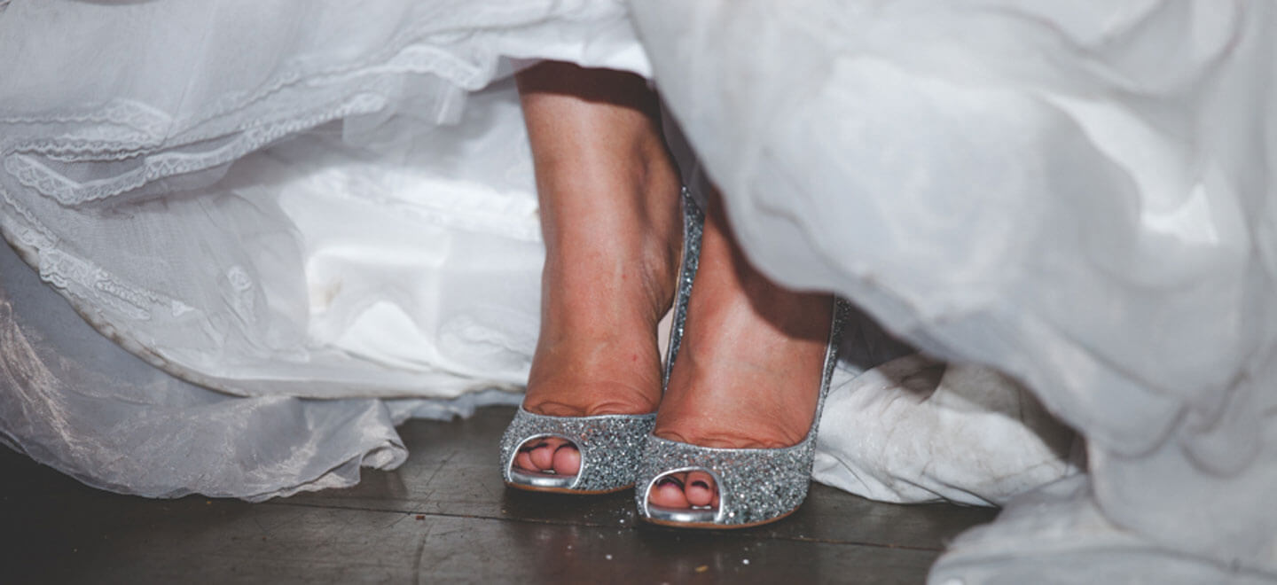 Catherine and Jen lesbian wedding photographer sparkly shoes Ragdoll Photography via the Gay Wedding Guide 3 5