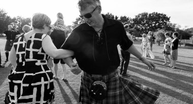 Ceilidh Dancing 1 At The Lesbian Wedding Of Isabelle And Susie Copyright Jennifer Bedlow Photography Via The Gay Wedding Guide 3 5 380X205