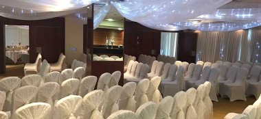 Ceremony Layout Chair Detailing Macdonald Hotels Wedding Venue Manchester Gay Wedding Guide 9 380X174