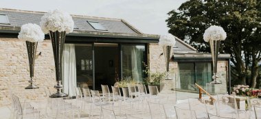 Ceremony Layout At High Leases Farm Diy Wedding Venue Yorkshire Gay Wedding Guide 1 9 380X174