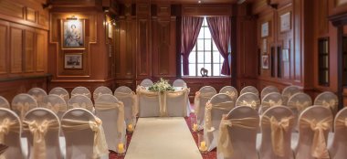 Ceremony Layout At Royal Hull Hotel Country House Wedding Venue Hull Gay Wedding Guide 9 380X174