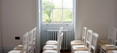 Ceremony New River Room Window Wedding At Clissold House Stoke Newington Wedding Venue N16 Via The Gay Wedding Guide 9 380X174