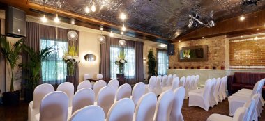 Ceremony Layout At Century Club Wedding Venue London Gay Wedding Guide 9 380X174