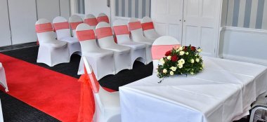 Ceremony Layout At Dolphin Southampton Wedding Venue Gay Wedding Guide 9 380X174