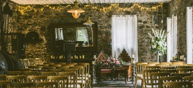 Ceremony Layout At Galgorm Spa Nothern Ireland Country House Wedding Venue Gay Wedding Guide 9 380X174
