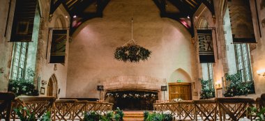 Ceremony Layout At Outdoor Wedding Devon Country House Wedding Venue Dartington Hall Via Gay Wedding Guide 9 380X174