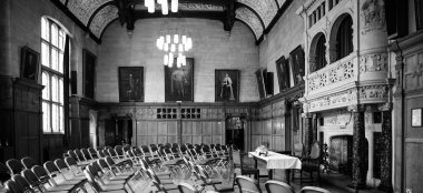 Ceremony Layout At Oxford Town Hall Wedding Venue Oxford Gay Wedding Guide Image Copyright Gabrielle Mcmillan 9 380X174