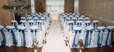 Ceremony Layout At Whirlowbrook Hall Sheffield Country House Wedding Venue Yorkshire Gay Wedding Guide 9 380X174