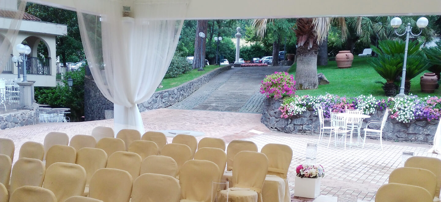 Ceremony set up for gay wedding celebrant italy Tonigar Ceremony by Antonino via Gay Wedding Guide 6