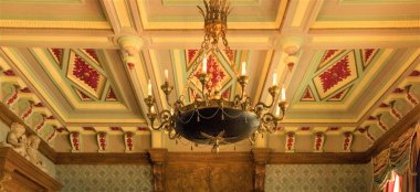 Chateau De La Valouze Ceiling Gay Destination Wedding South Of France 1 1 380X174