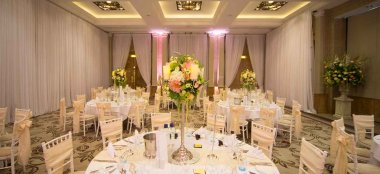 Chris And Tony Real Gay Wedding Breakfast Layout At The Grand Via The Gay Wedding Guide 1 5 380X174