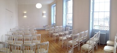Civil Wedding Layout At Clissold House Stoke Newington Wedding Venue N16 Via The Gay Wedding Guide 9 380X174