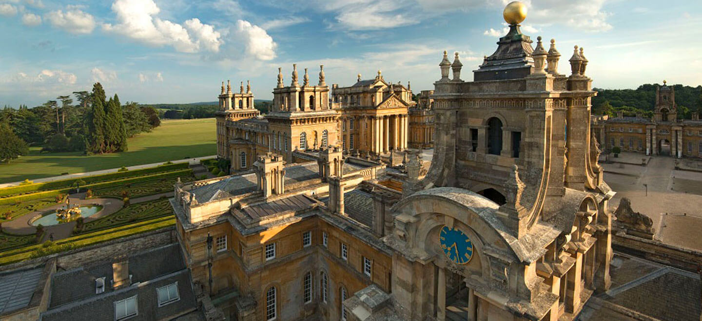 Clock Tower at Blenheim Palace wedding venue Oxfordshire gay wedding guide 9