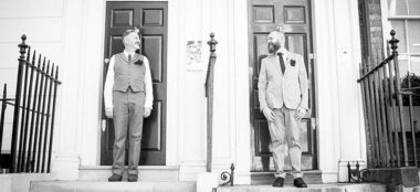 Colin And John Same Sex Wedding Day Doors Copyrightjennifer Langridge 6 380X174
