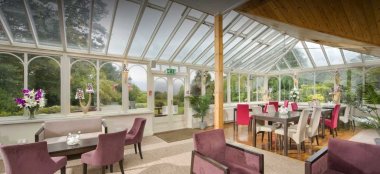 Conservatory At Derwentwater Hotel Wedding Venue Lake District Gay Wedding Guide 9 380X174