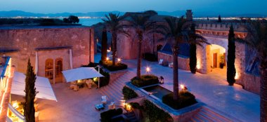 Courtyard Cap Rocat Mallorca Gay Wedding Gay Friendly Holidays Gay Honeymoons Luxury Hotel Mallorca 9 380X174