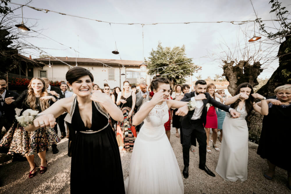 DAncing outside for Agnesa and Gaia lesbian wedding photography Frank Cattuci Photo via Gay Wedding Guide 1 5