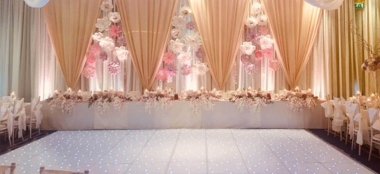 Dancefloor At Doubletree Sheffield Wedding Venue Yorkshire Gay Wedding Guide 9 380X174