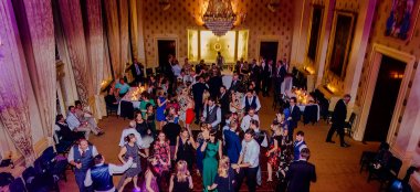Dancing At Great Hall At Saddlers Hall City Wedding Venue London Gay Wedding Guide 9 380X174