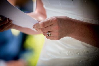 Denise Kristiana Rings At Their Real Lesbian Wedding Image Copyright Zac Photography Via Gay Wedding Guide 1 5 344X230