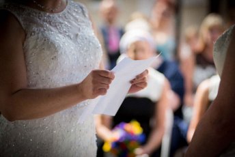 Denise Kristiana Vow At Their Real Lesbian Wedding Image Copyright Zac Photography Via Gay Wedding Guide 1 5 344X230