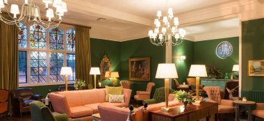 Drawing Room At Burley Manor Barn Wedding Venue In Hampshire Via The Gay Wedding Guide 9 380X174