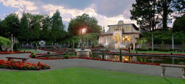 Dusk At The Italian Villa Poole Wedding Venue In Dorset On The Gay Wedding Guide For Gay Dorset 9 380X174
