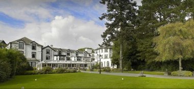 External And Gardens Of Derwentwater Hotel Wedding Venue Lake District Gay Wedding Guide 9 380X174