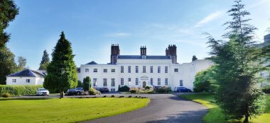 External Facade Of Haughton Hall Shropshire Wedding Venue Gay Wedding Guide 9 380X174