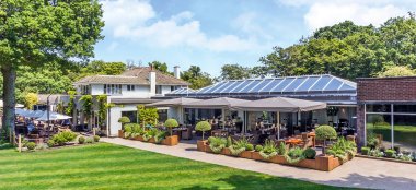 External View Of Glass House At Wickwoods Country House And Spa West Sussex Wedding Venue Gay Wedding Guide 9 380X174
