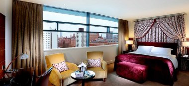 Feature Suite Bedroom Macdonald Hotels Wedding Venue Manchester Gay Wedding Guide 9 380X174