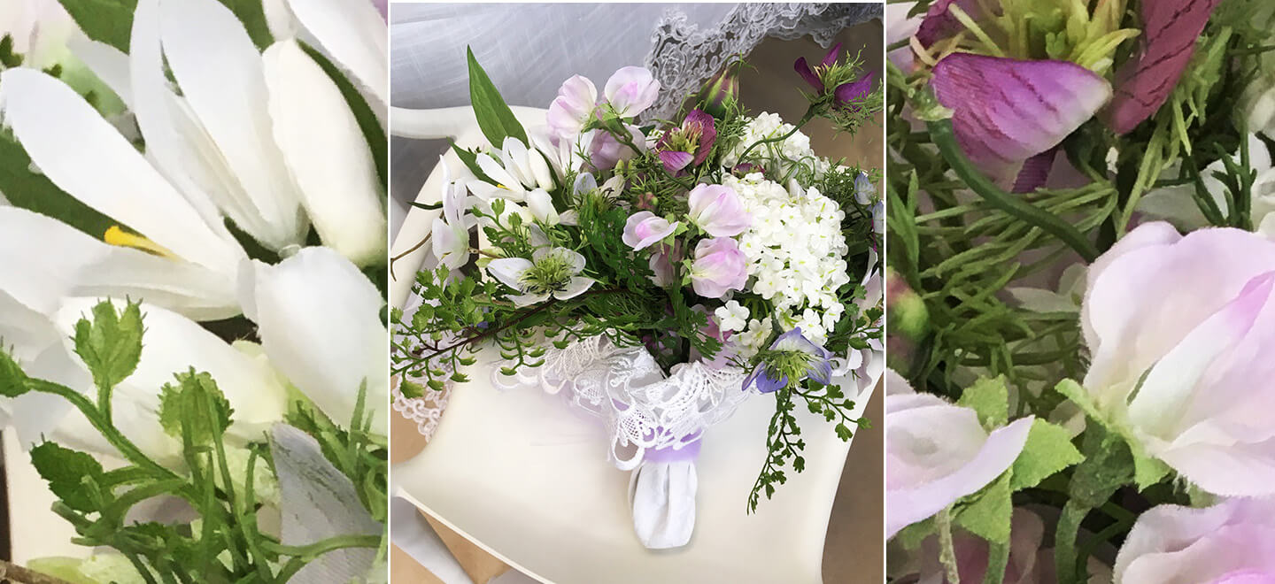 Floral bouquet design by Jardins San Leau wedding florist on Drectory Gay Wedding Guide 1 6