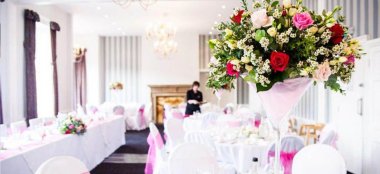 Flowers At Dolphin Southampton Wedding Venue Gay Wedding Guide 9 380X174