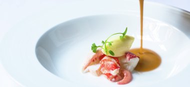 Food At Savoy Grill Wedding Gordon Ramsay Wedding Via Gay Wedding Guide 9 380X174