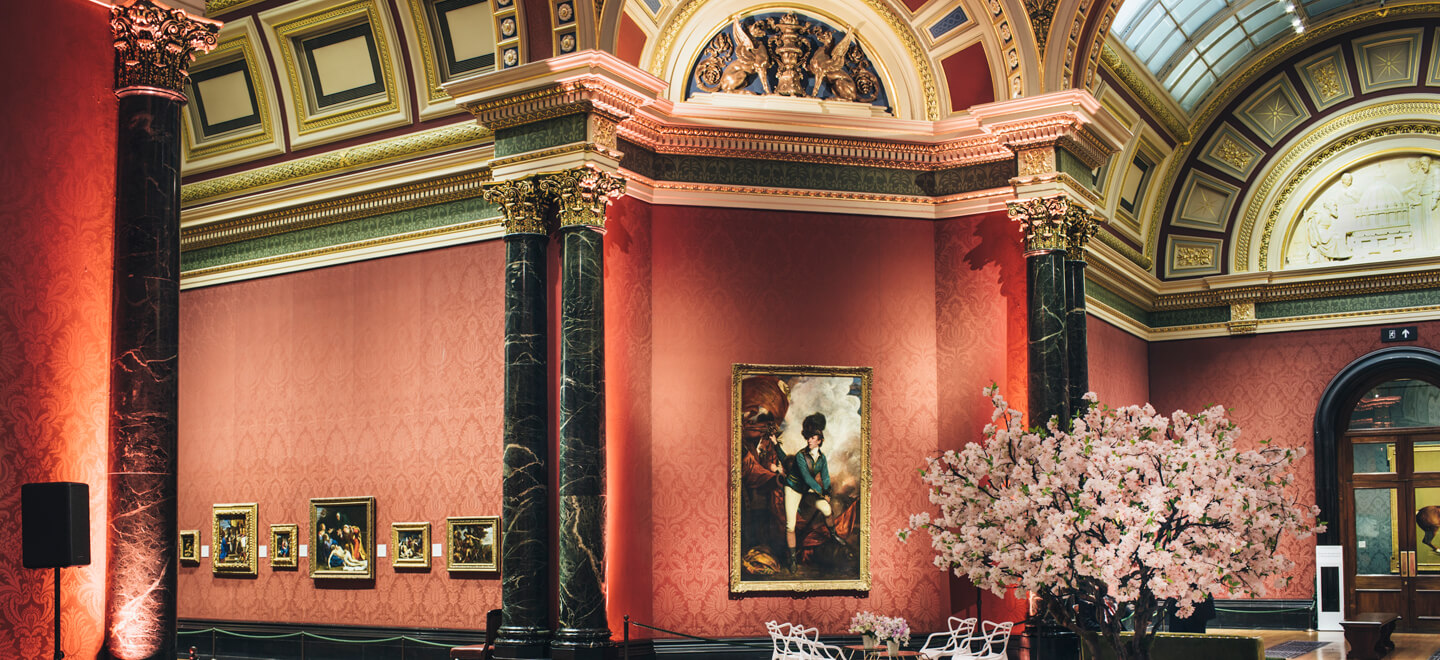 Forum space at the National Gallery wedding venue central London gay wedding Guide 9