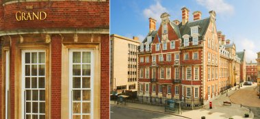 Front Of The Grand Hotel Spa York Wedding Venue Via Gay Wedding Guide 9 380X174