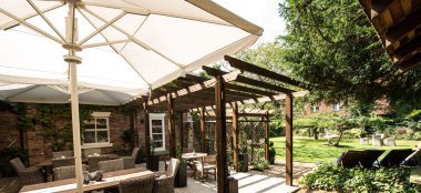Garden At Gay Friendly Manchester Wedding Venue Didsbury House Via The Gay Wedding Guide 9 380X174