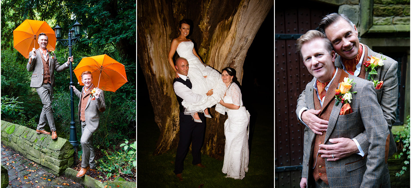Gay wedding photography montage photograph by Paul Walker Photographer Gay Wedding Guide 6