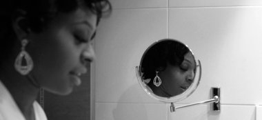 Getting Ready Allison Lesbian Wedding Copyright Hazel Buckley Photography Via The Gay Wedding Guide 3 5 380X174