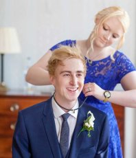 Getting Ready For Gay Wedding Black And White Photo Copyright Mirror Imaging Photography Via The Gay Wedding Guide 3 5 198X230