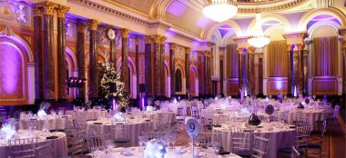 Gibson Hall Decoration By The Event Hire Company Featured On The Gay Wedding Guide 6 380X174