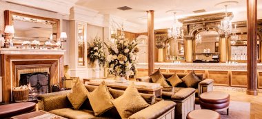 Great Hall Lounge At Galgorm Spa Nothern Ireland Country House Wedding Venue Gay Wedding Guide 9 380X174