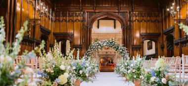 Great Hall Wedding At Allerton Castle Wedding Venue Yorkshire Gay Wedding Guide 9 380X174