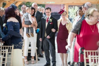 Guy And Mark Walk Up The Aisle At Their Gay Wedding Gaynes Park Essex Barn Wedding Image Copyright Steve Hobart Photography Via The Gay Wedding Guide 1 5 344X230