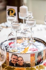 Guy And Marks Centrepieces At Their Gay Wedding Gaynes Park Essex Barn Wedding Venue Image Copyright Steve Hobart Photography Via The Gay Wedding Guide 1 5 153X230