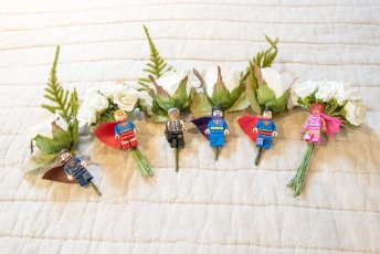 Guy And Marks Legon Buttonholes At Their Gay Wedding Gaynes Park Essex Barn Wedding Venue Image Copyright Steve Hobart Photography Via The Gay Wedding Guide 1 5 344X230